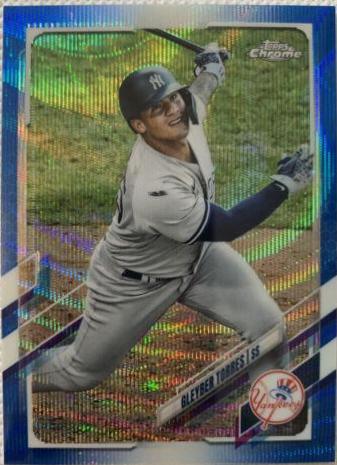 Gleyber Torres [Blue Wave Refractor] #137