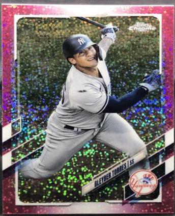Gleyber Torres [Magenta Speckle Refractor] #137