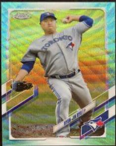 Hyun Jin Ryu [Aqua Wave Refractor] #123