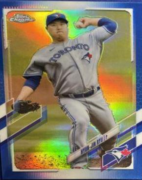 Hyun Jin Ryu [Blue Refractor] #123