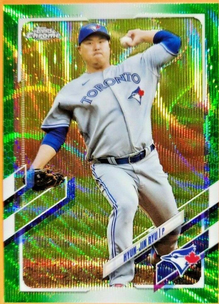 Hyun Jin Ryu [Green Wave Refractor] #123