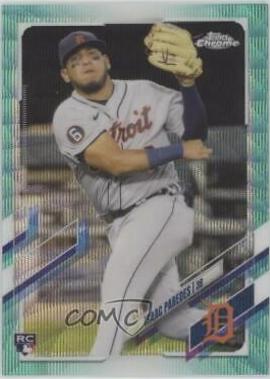 Isaac Paredes [Aqua Wave Refractor] #66