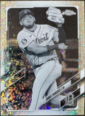 Isaac Paredes [Black & White Mini Diamond Refractor] #66