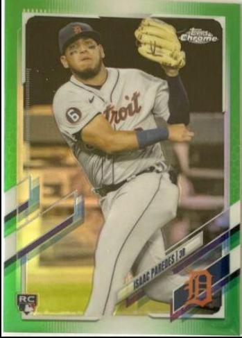 Isaac Paredes [Green Refractor] #66