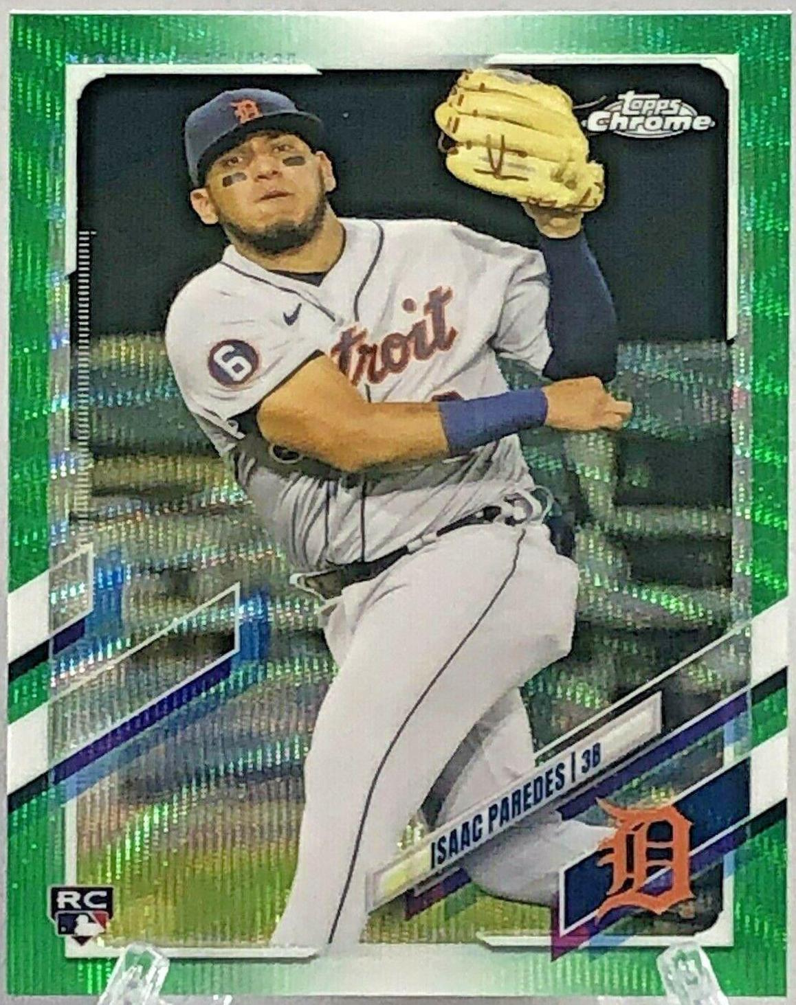 Isaac Paredes [Green Wave Refractor] #66
