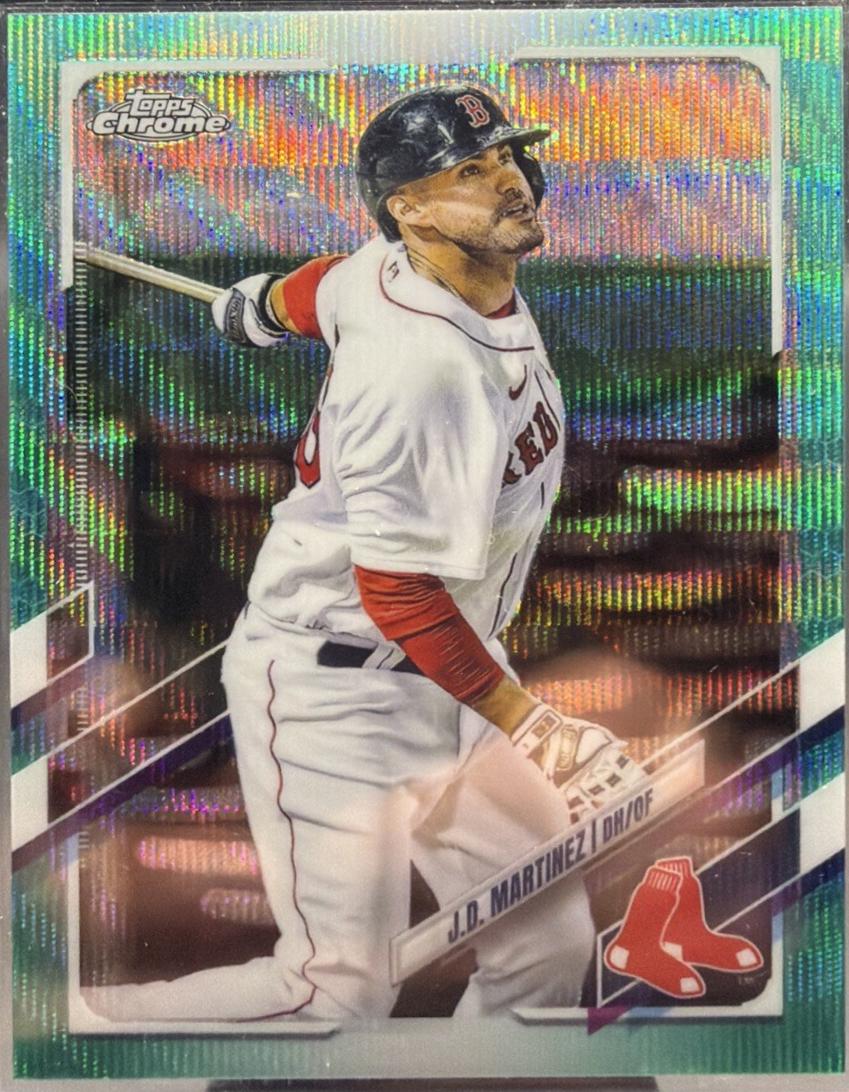 J. D. Martinez [Aqua Wave Refractor] #95