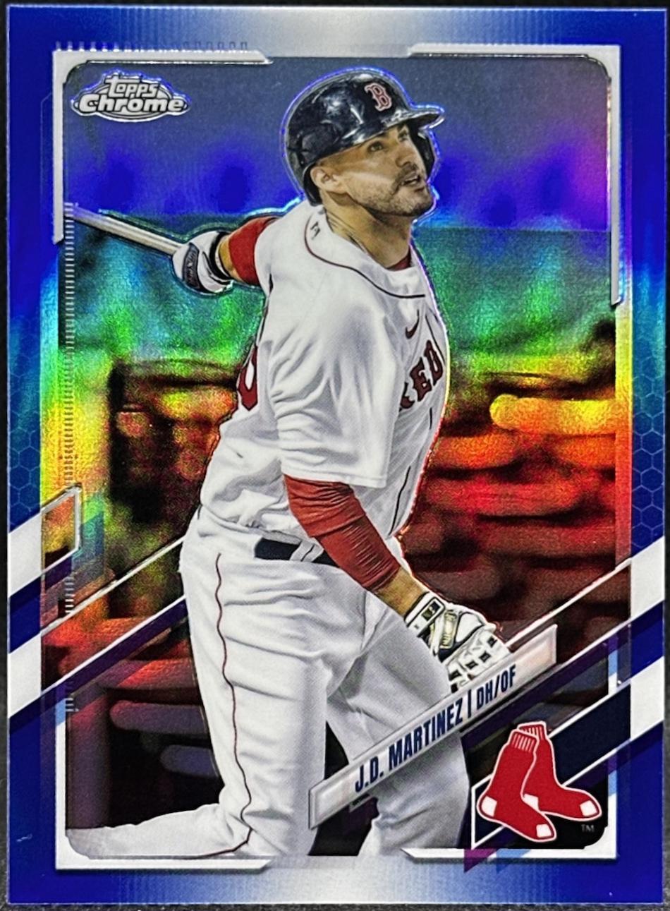 J. D. Martinez [Blue Refractor] #95