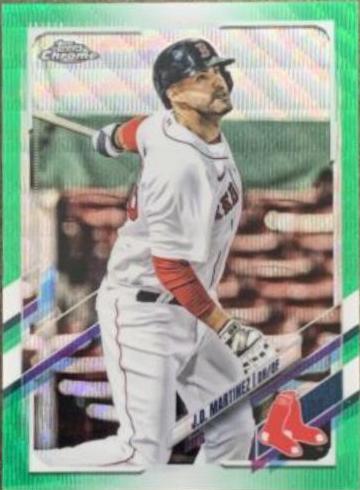 J. D. Martinez [Green Wave Refractor] #95
