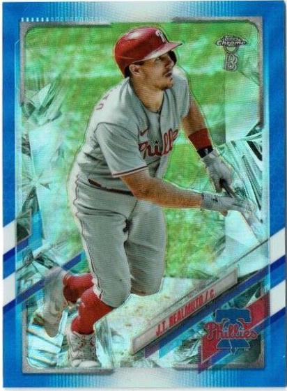 J. T. Realmuto [Blue Refractor] #82