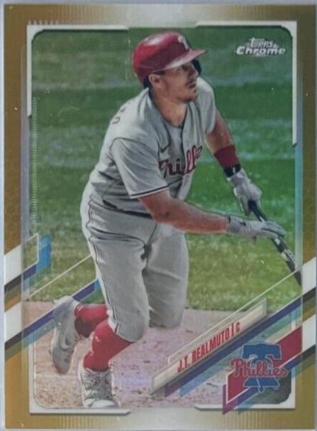 J. T. Realmuto [Gold Refractor] #82