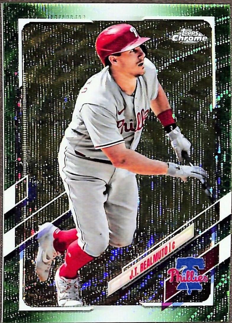 J. T. Realmuto [Green Wave Refractor] #82