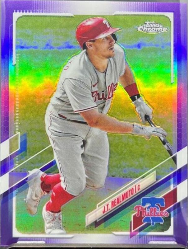 J. T. Realmuto [Purple Refractor] #82