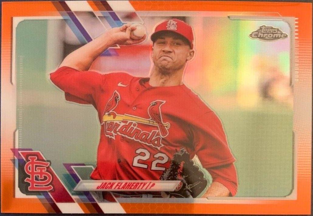 Jack Flaherty [Orange Refractor] #70