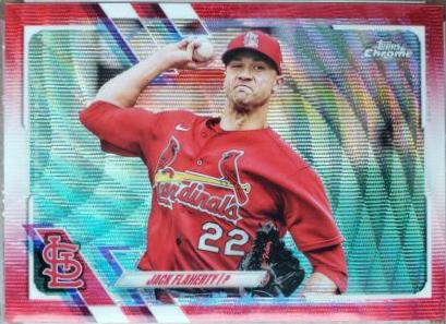 Jack Flaherty [Red Wave Refractor] #70