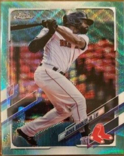 Jackie Bradley Jr. [Aqua Wave Refractor] #161