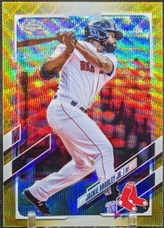 Jackie Bradley Jr. [Gold Wave Refractor] #161