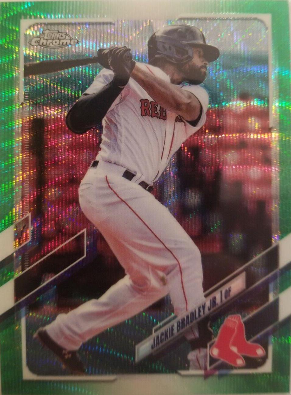 Jackie Bradley Jr. [Green Wave Refractor] #161