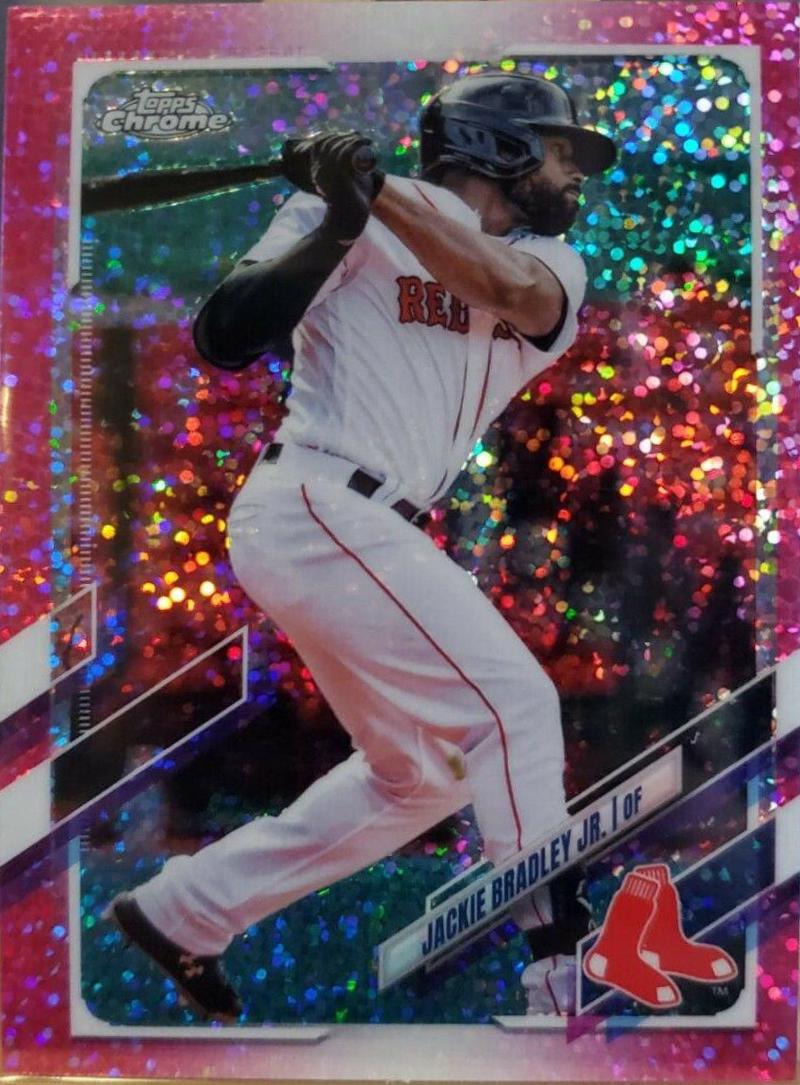 Jackie Bradley Jr. [Magenta Speckle Refractor] #161