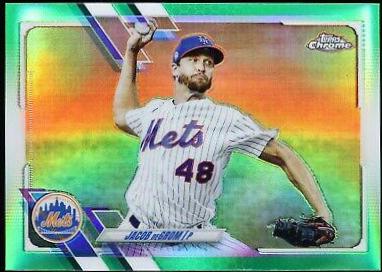 Jacob deGrom [Green Refractor] #12