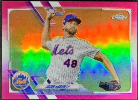 Jacob deGrom [Magenta Refractor] #12