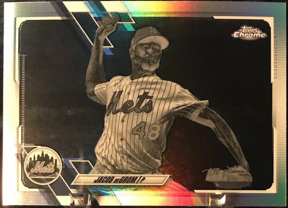 Jacob deGrom [Negative Refractor] #12