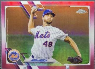 Jacob deGrom [Pink Refractor] #12