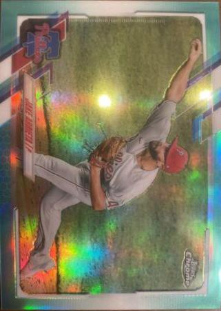 Jake Arrieta [Aqua Refractor] #106