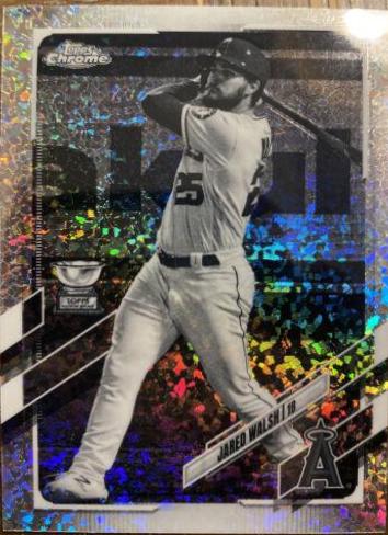 Jared Walsh [Black & White Mini Diamond Refractor] #199