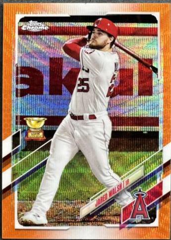 Jared Walsh [Orange Wave Refractor] #199