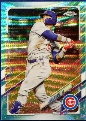 Javier Baez [Aqua Wave Refractor] #9