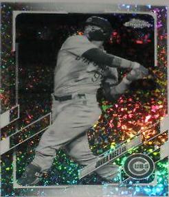 Javier Baez [Black & White Mini Diamond Refractor] #9