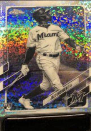 Jazz Chisholm [Black & White Mini Diamond Refractor] #144