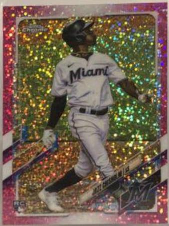 Jazz Chisholm [Magenta Speckle Refractor] #144