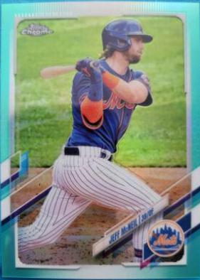 Jeff McNeil [Aqua Wave Refractor] #214