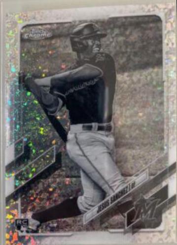 Jesus Sanchez [Black & White Mini Diamond Refractor] #101