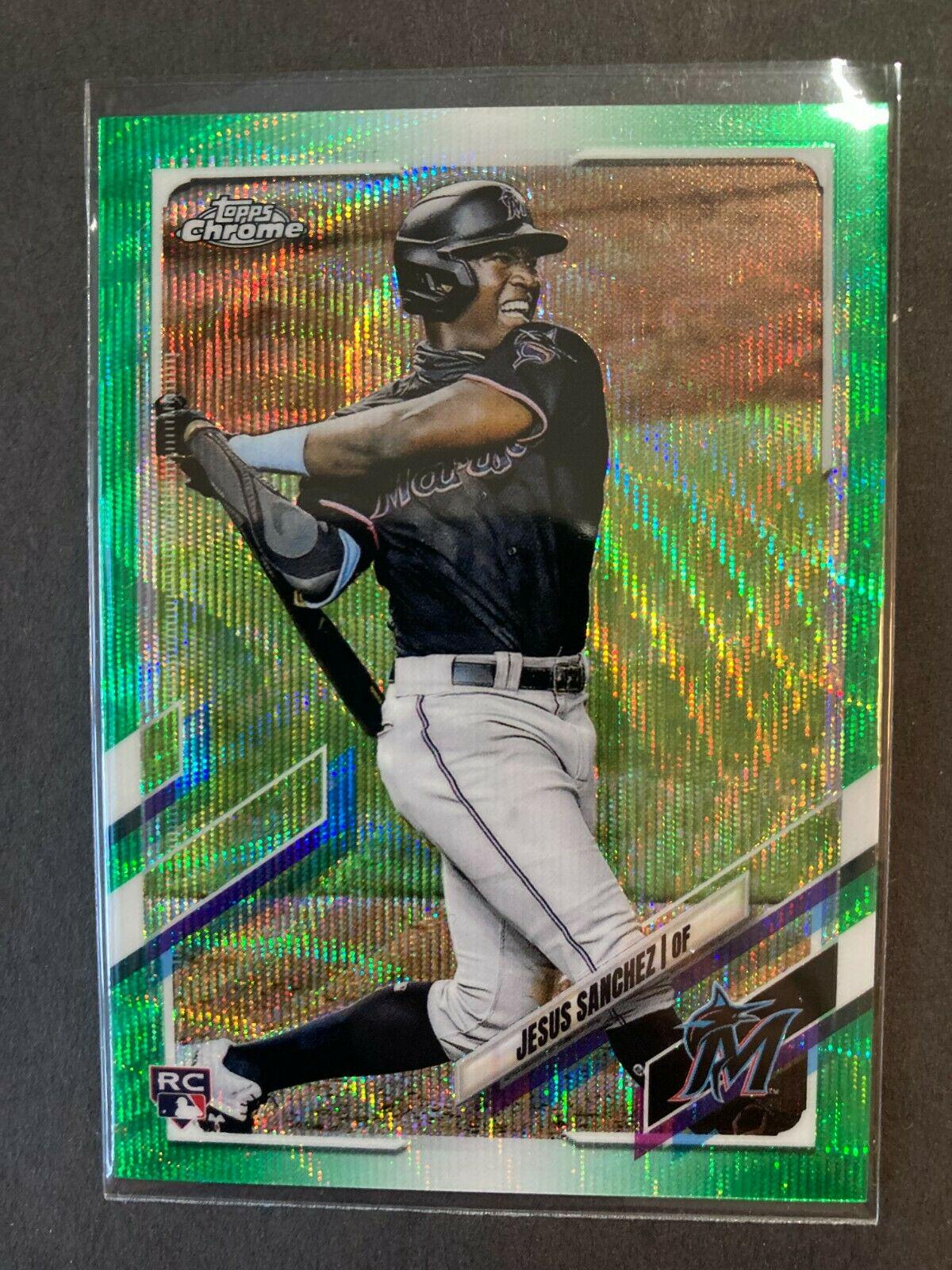 Jesus Sanchez [Green Wave Refractor] #101