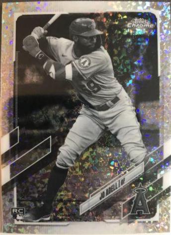 Jo Adell [Black & White Mini Diamond Refractor] #142