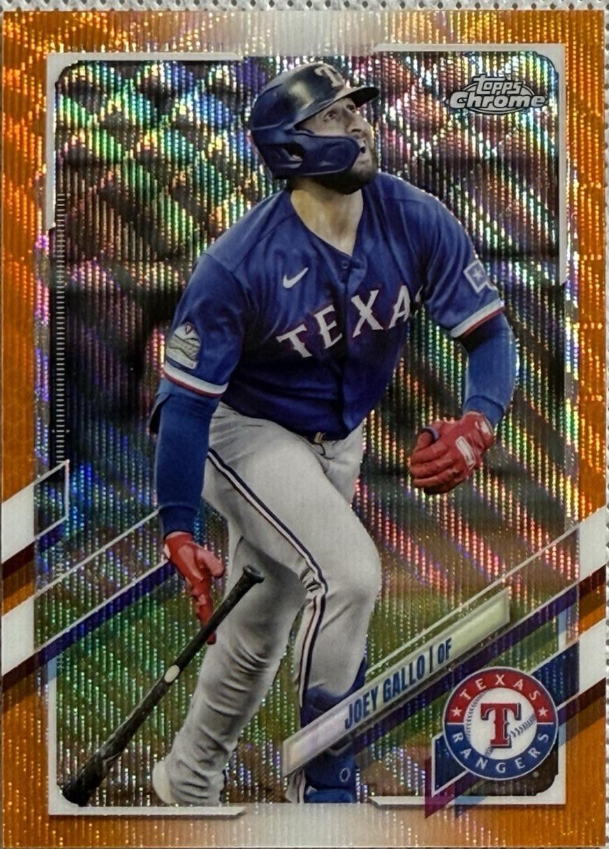 Joey Gallo [Orange Wave Refractor] #47