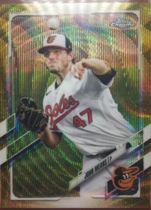 John Means [Gold Wave Refractor] #72