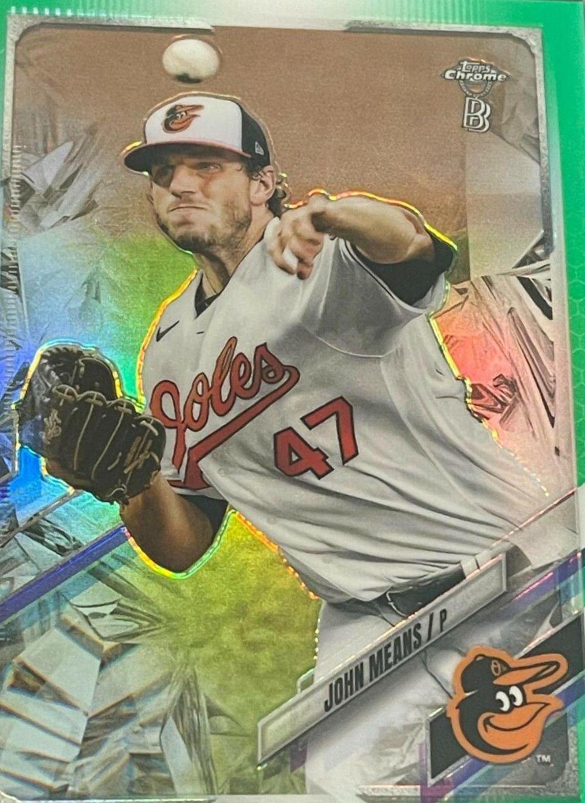 John Means [Green Refractor] #72