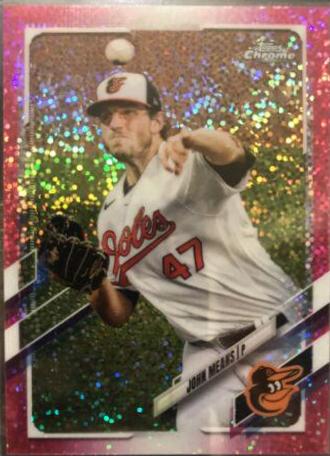 John Means [Magenta Speckle Refractor] #72