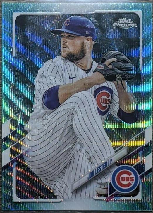 Jon Lester [Aqua Refractor] #13