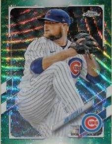 Jon Lester [Green Wave Refractor] #13
