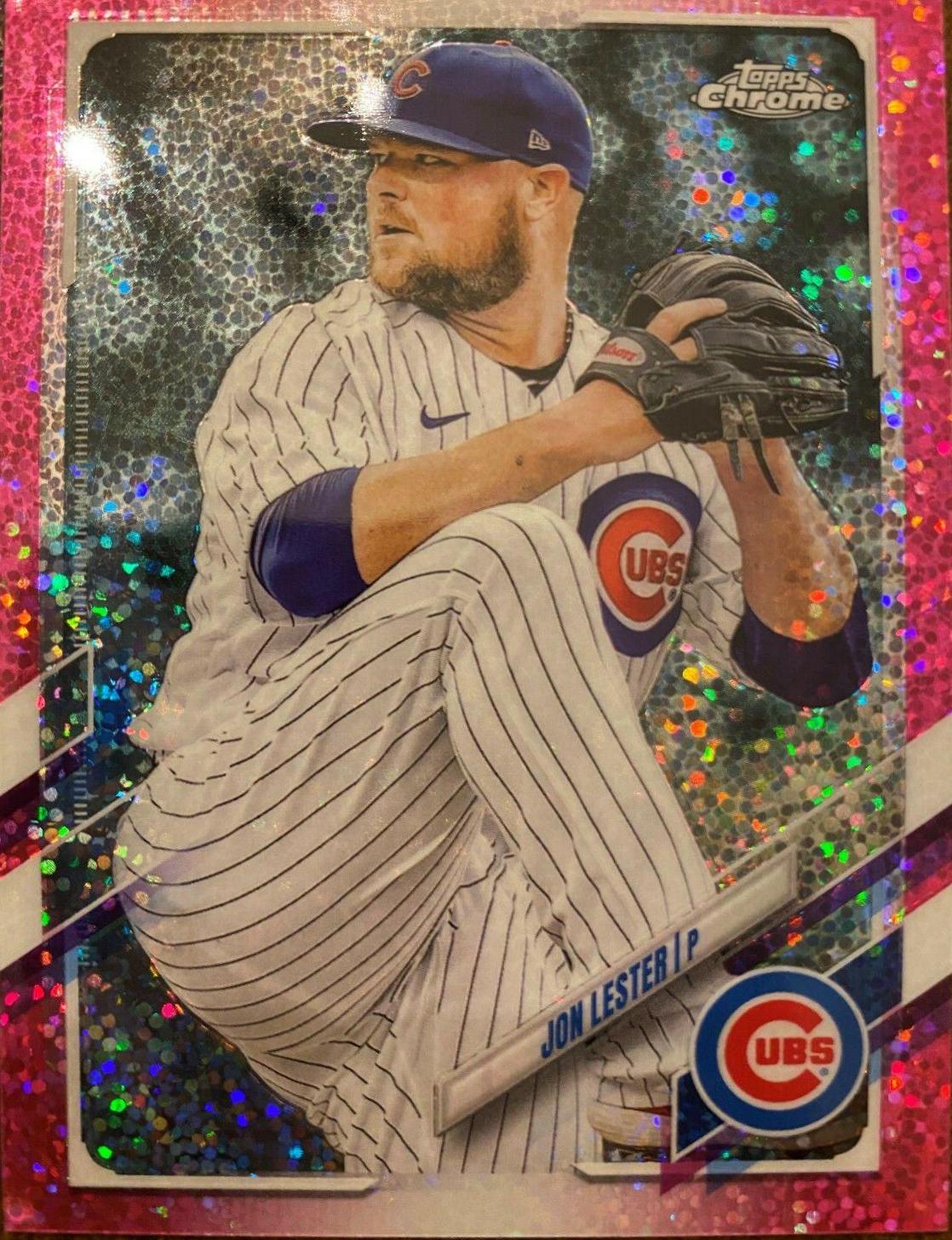 Jon Lester [Magenta Speckle Refractor] #13