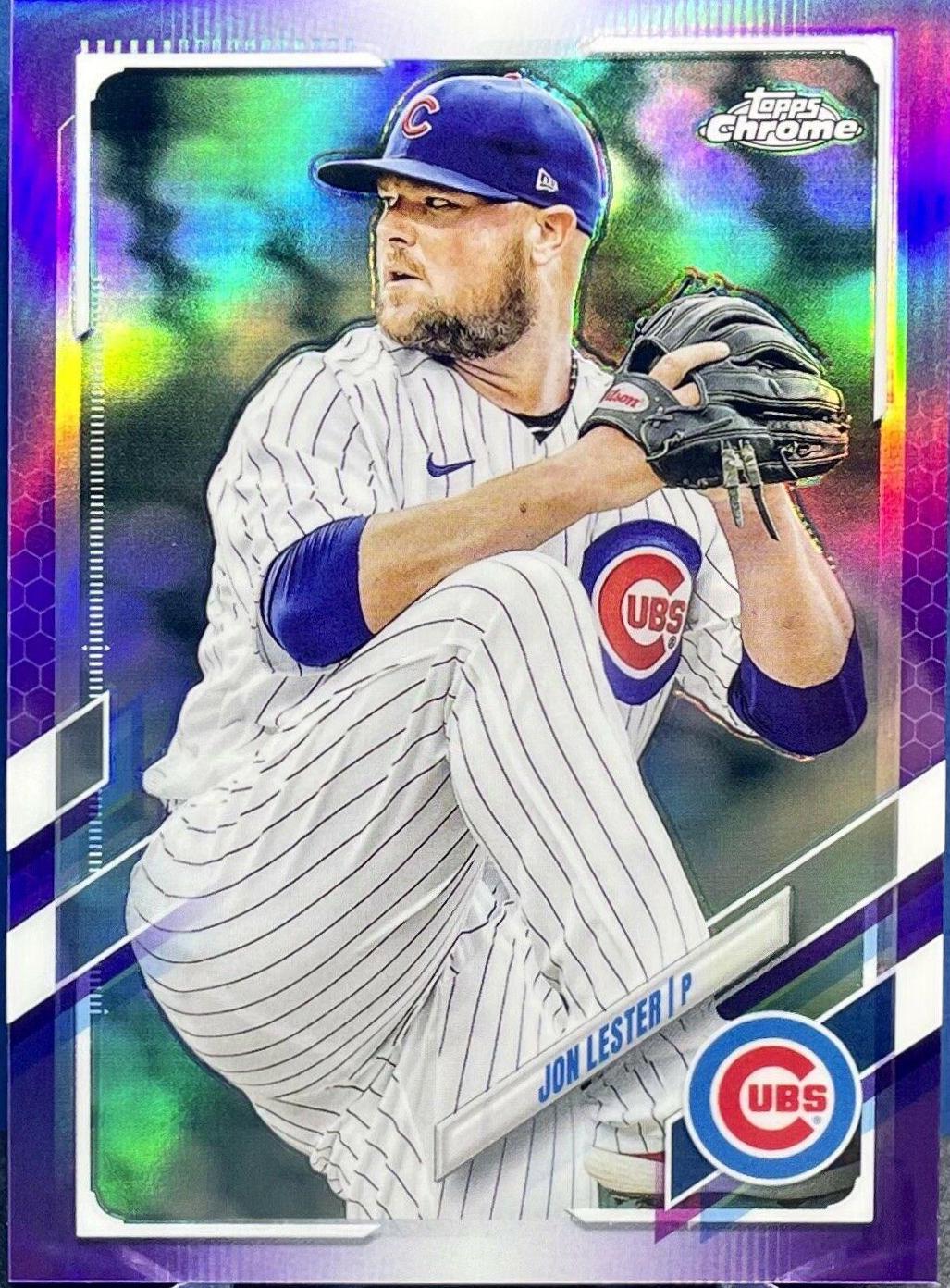 Jon Lester [Purple Refractor] #13