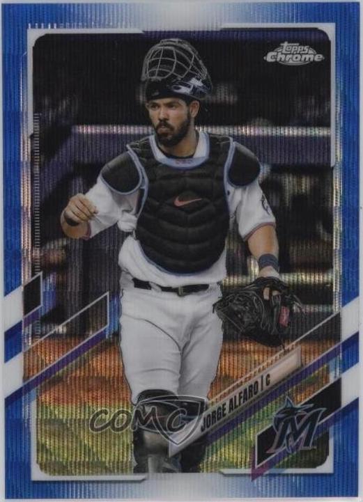 Jorge Alfaro [Blue Wave Refractor] #25