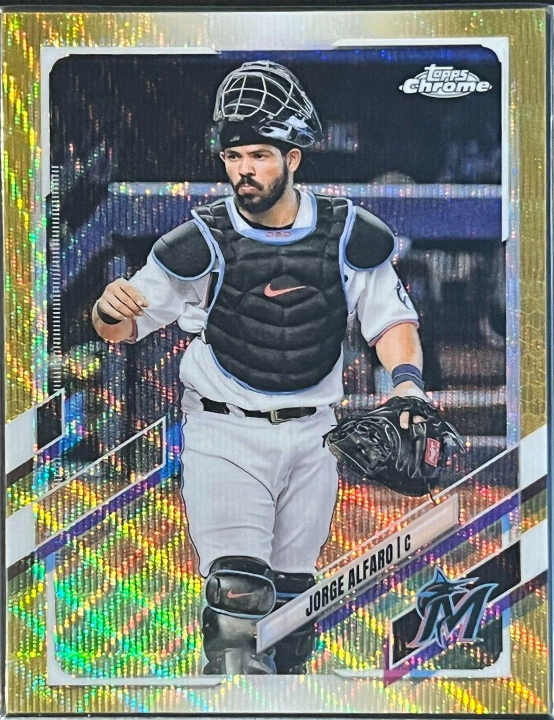 Jorge Alfaro [Gold Wave Refractor] #25