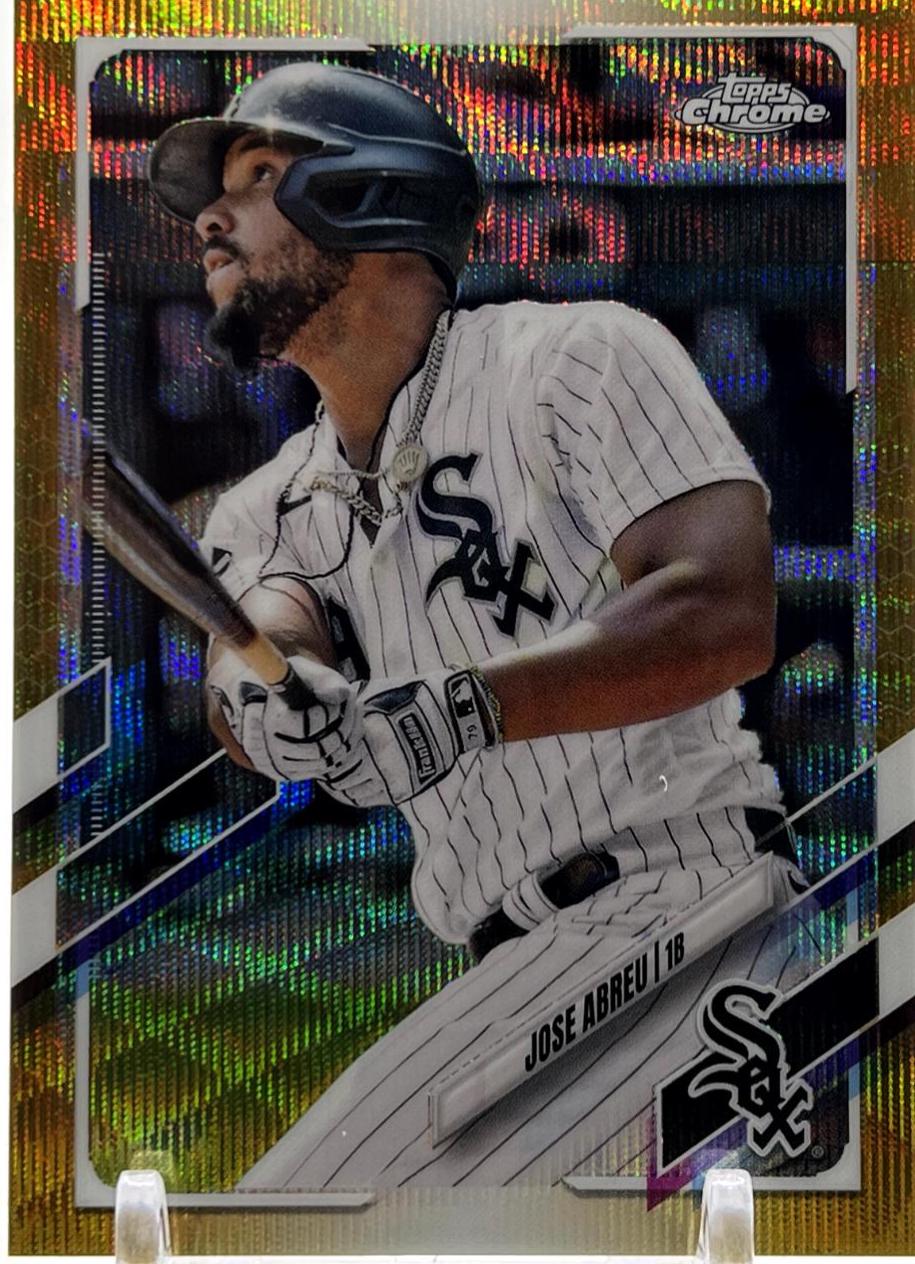 Jose Abreu [Gold Wave Refractor] #17