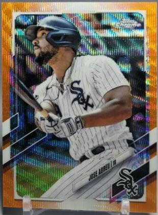 Jose Abreu [Orange Wave Refractor] #17