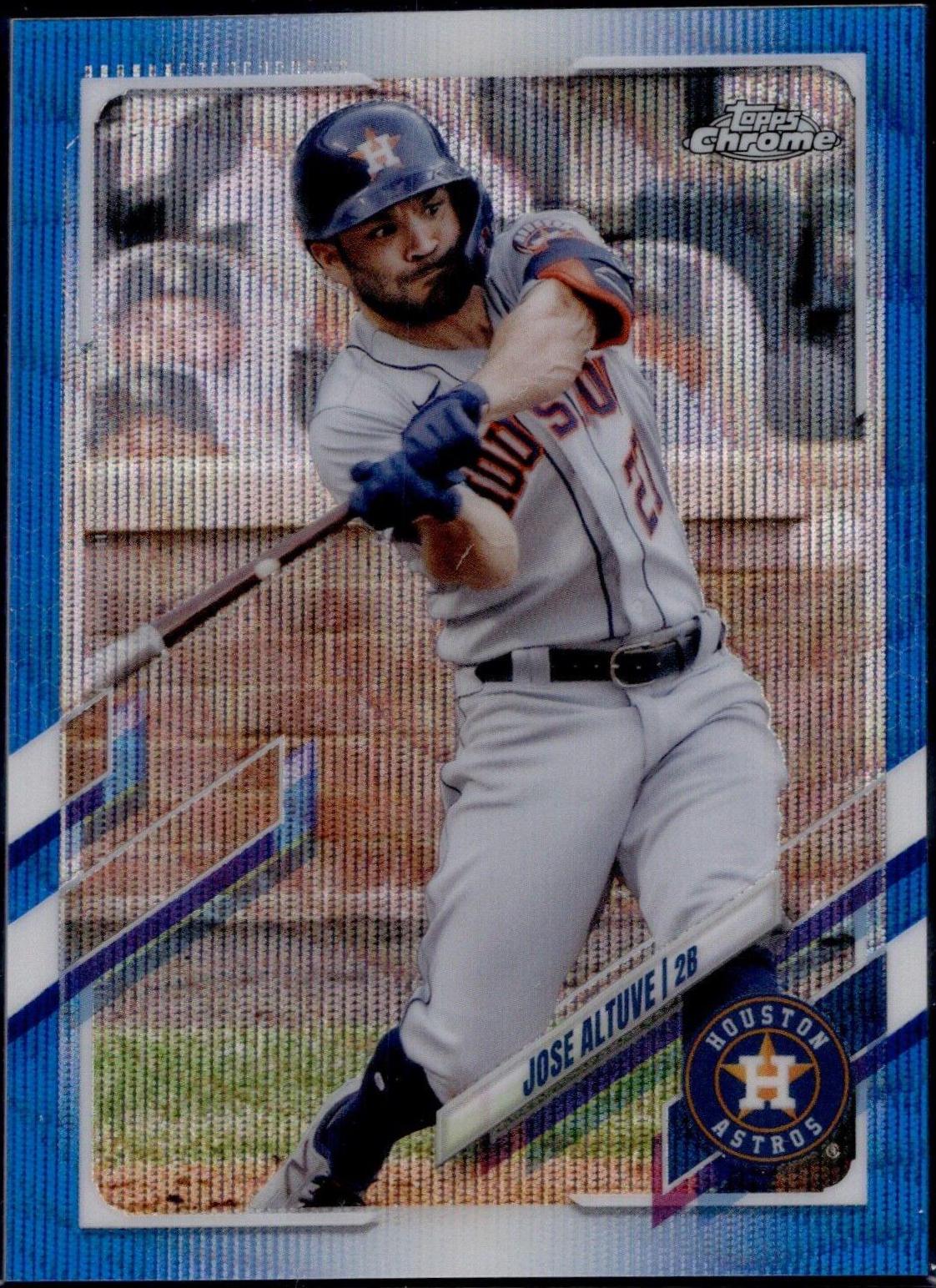 Jose Altuve [Blue Wave Refractor] #169